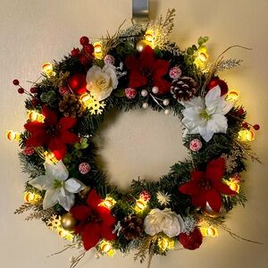 Christmas Door Wreath.